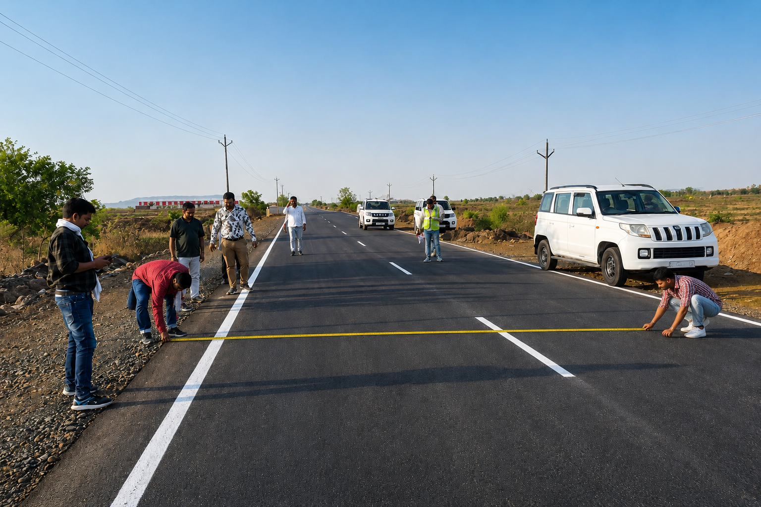 Road markings
